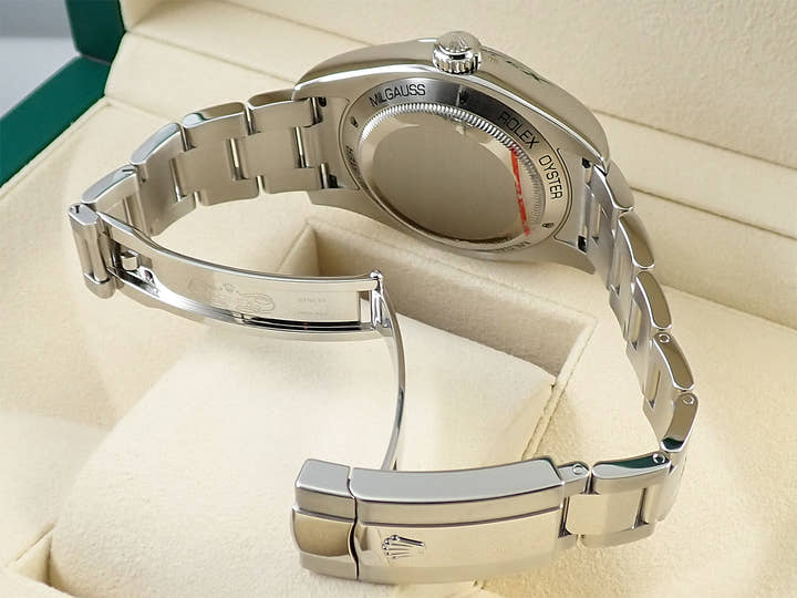 ロレックス ミルガウス Ref.116400 ステンレススチール ホワイト文字盤