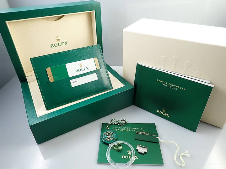 ロレックス ミルガウス Ref.116400 ステンレススチール ホワイト文字盤