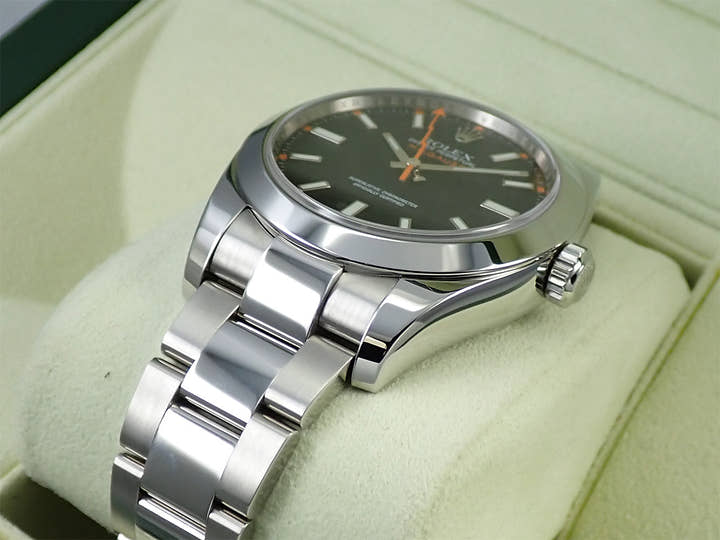 Rolex Milgauss Ref. 116400 Stainless Steel Black Dial
