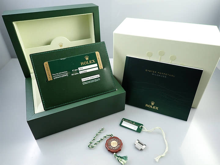 Rolex Milgauss Ref. 116400 Stainless Steel Black Dial