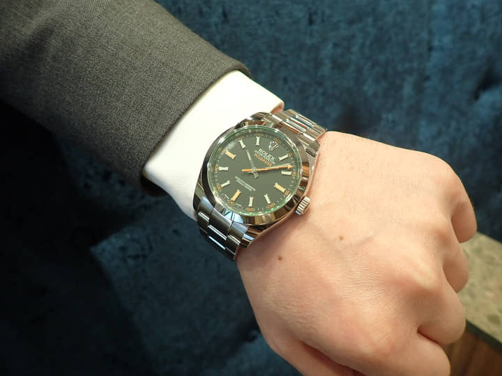 ロレックス ミルガウス Ref.116400GV ブラック文字盤 中古 milgauss-26