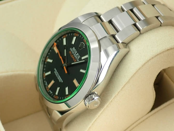 ロレックス ミルガウス Ref.116400GV ブラック文字盤 中古 milgauss-26