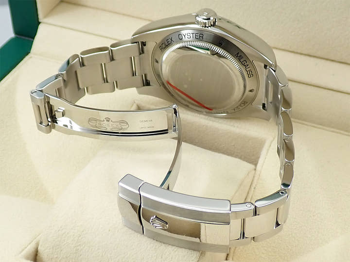 ロレックス ミルガウス Ref.116400GV ステンレススチール Zブルー文字盤