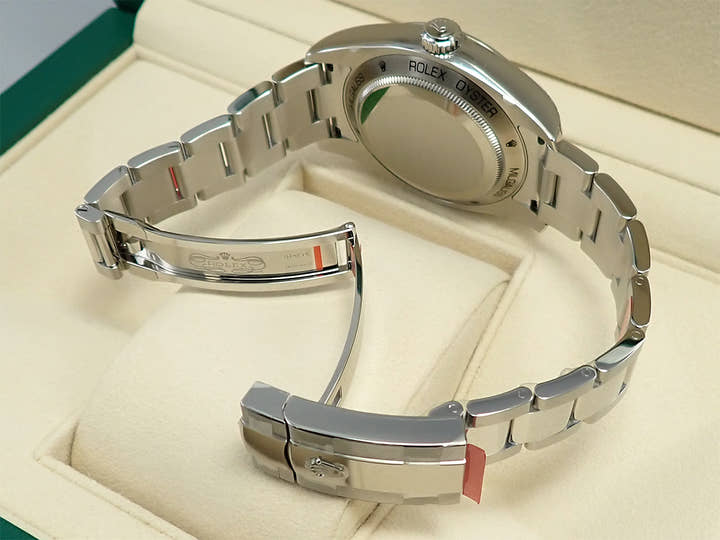 ロレックス ミルガウス Ref.116400GV ステンレススチール Zブルー文字盤