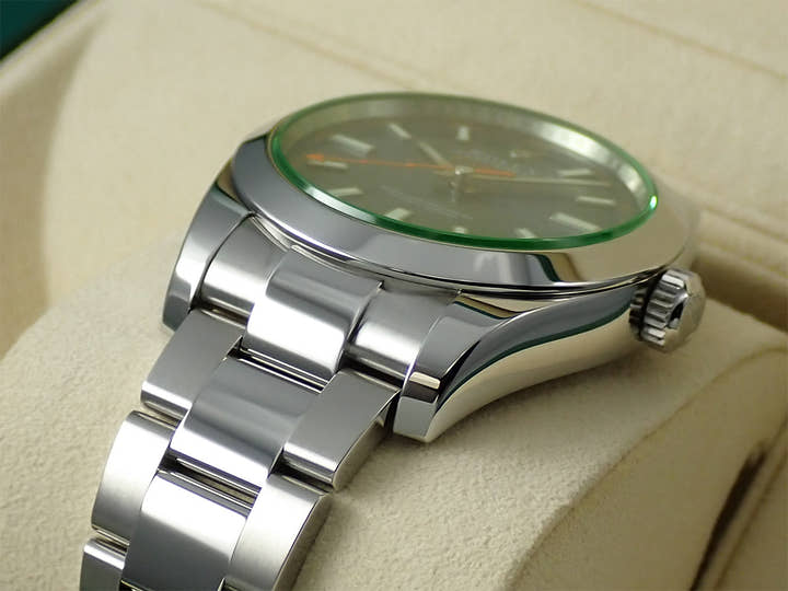 ロレックス ミルガウス Ref.116400GV ステンレススチール Zブルー文字盤