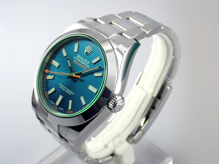 ロレックス ミルガウス Ref.116400GV Zブルー文字盤 中古 milgauss-32