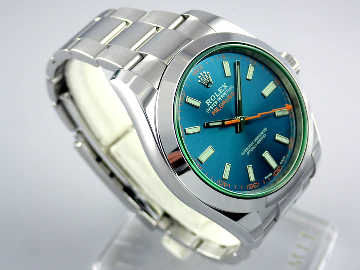 ロレックス ミルガウス Ref.116400GV Zブルー文字盤 中古 milgauss-32