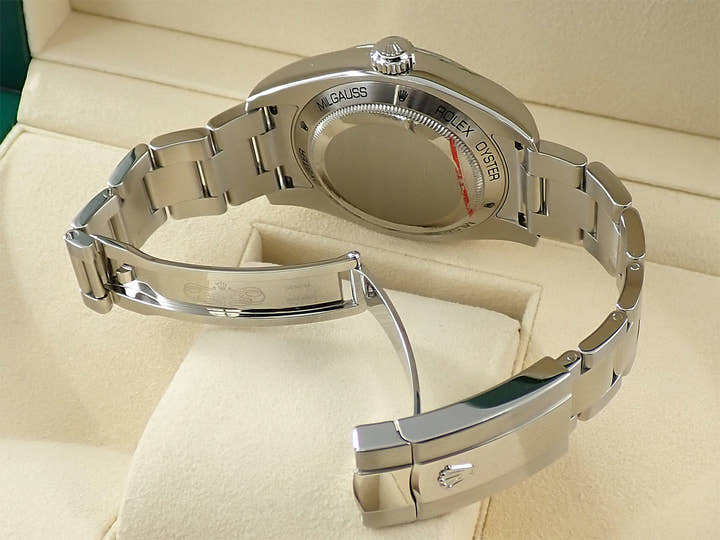 ロレックス ミルガウス Ref.116400 ステンレススチール ホワイト文字盤
