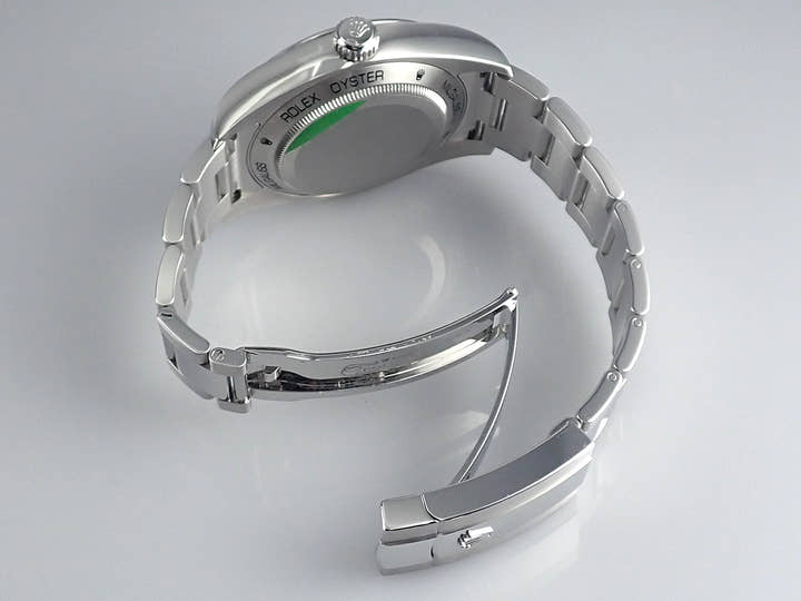 ロレックス ミルガウス Ref.116400GV ブラック文字盤 極美品 milgauss-34