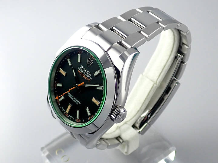 ロレックス ミルガウス Ref.116400GV ブラック文字盤 極美品 milgauss-34