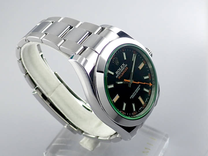 ロレックス ミルガウス Ref.116400GV ブラック文字盤 極美品 milgauss-34