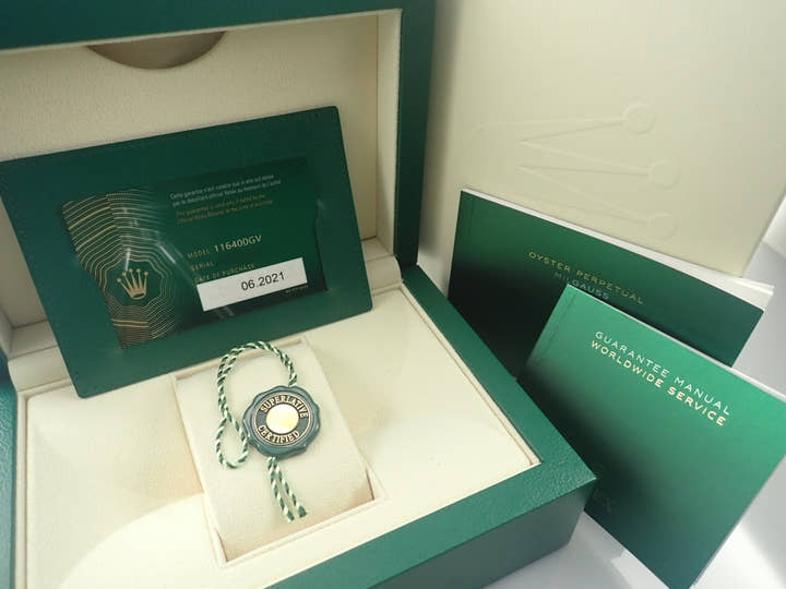 ロレックス ミルガウス Ref.116400GV ブラック文字盤 未使用 milgauss-37