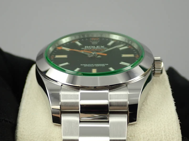 ロレックス ミルガウス Ref.116400GV ブラック文字盤 未使用 milgauss-38