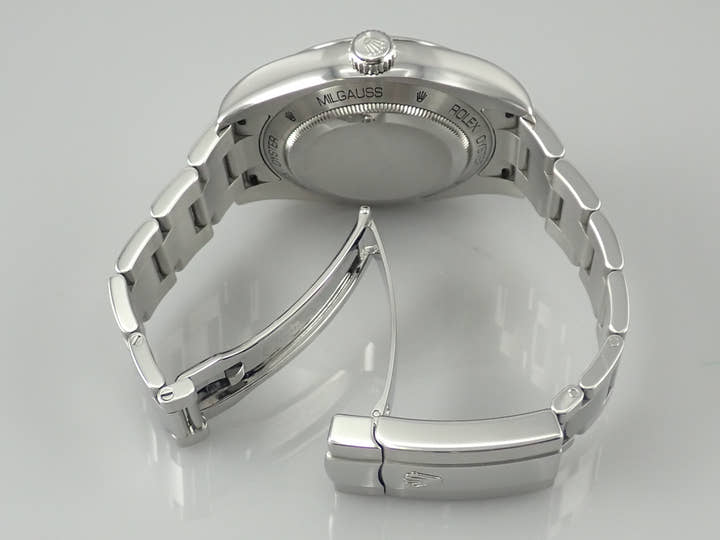 ロレックス ミルガウス Ref.116400 ブラック文字盤 中古 milgauss-39