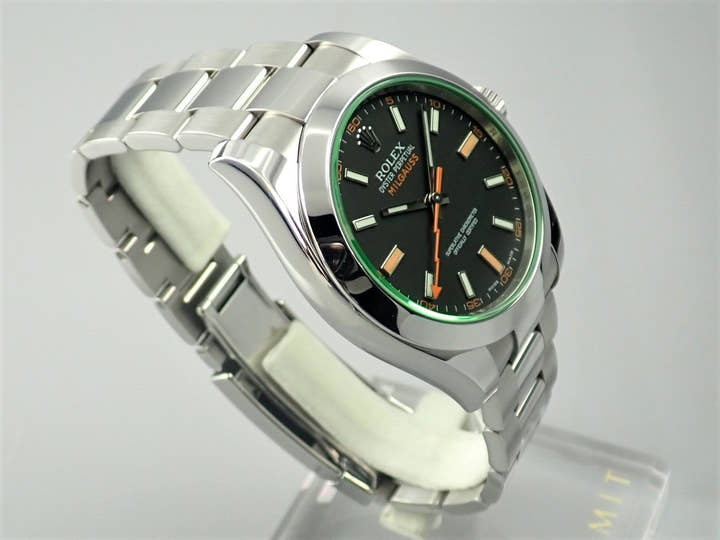 ロレックス ミルガウス Ref.116400GV ブラック文字盤 中古 milgauss-40