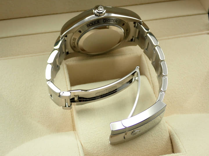 ロレックス ミルガウス Ref.116400GV ステンレススチール Zブルー文字盤