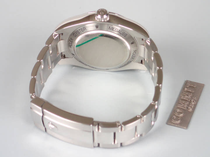 ロレックス ミルガウス Ref.116400 ブラック文字盤 中古 post-6839