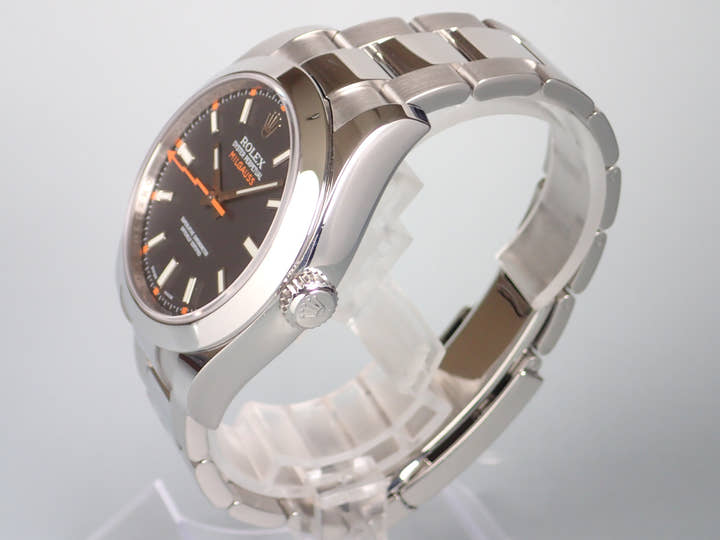 ロレックス ミルガウス Ref.116400 ブラック文字盤 中古 post-6839