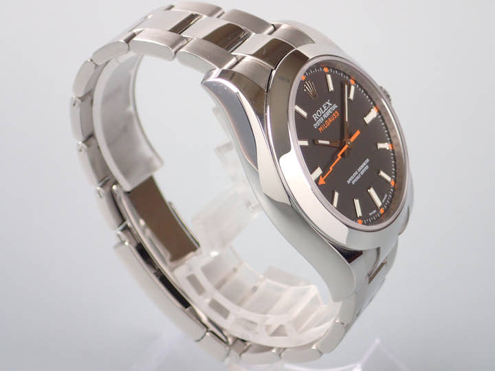 ロレックス ミルガウス Ref.116400 ブラック文字盤 中古 post-6839