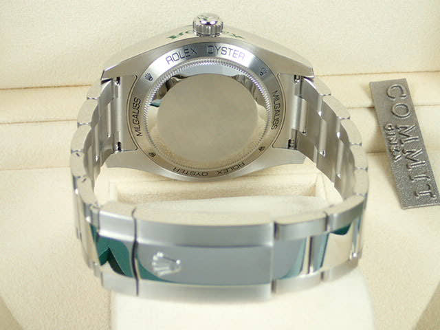 Rolex Milgauss Ref.116400GV Z Blue Dial Used milgauss-7