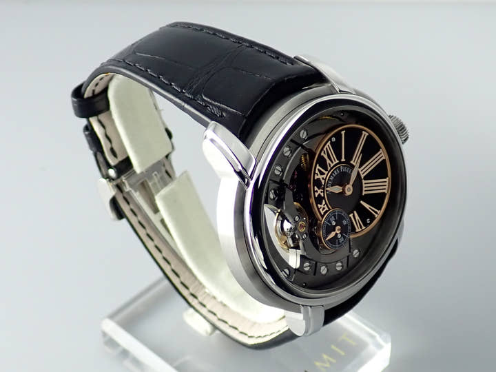 オーデマピゲ ミレネリー Ref.15350ST.OO.D002CR.01 スケルトン/ブラック文字盤 中古 millenary-2