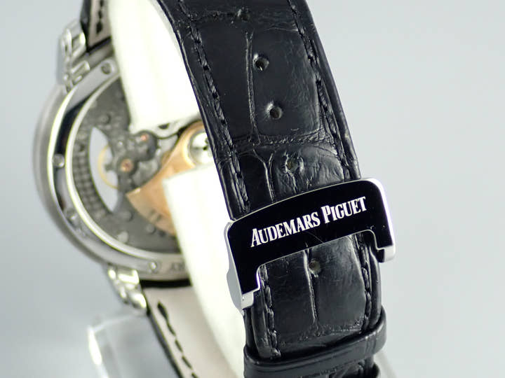 オーデマピゲ ミレネリー Ref.15350ST.OO.D002CR.01 スケルトン/ブラック文字盤 中古 millenary-2