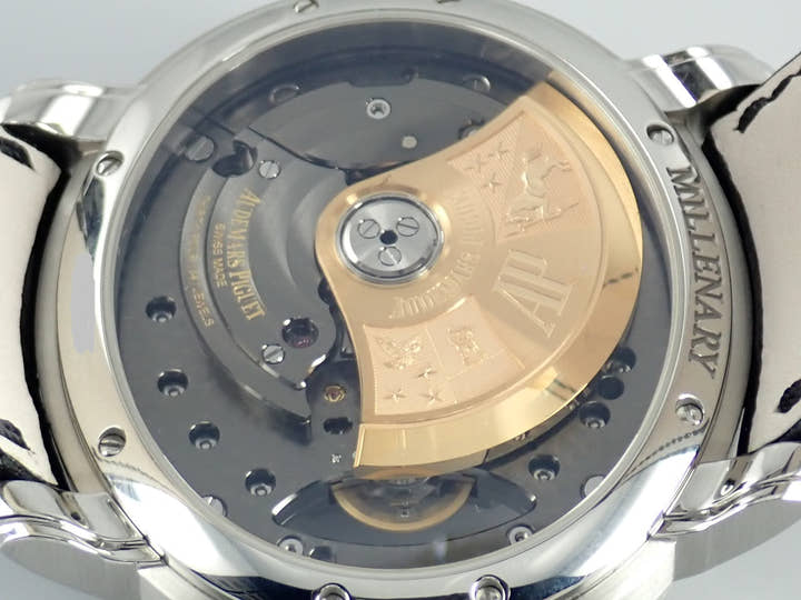 オーデマピゲ ミレネリー Ref.15350ST.OO.D002CR.01 スケルトン/ブラック文字盤 中古 millenary-2