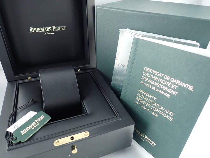 オーデマピゲ ミレネリー Ref.15350ST.OO.D002CR.01 スケルトン/ブラック文字盤 中古 millenary-2