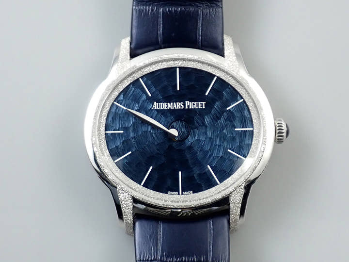 オーデマピゲ ミレネリー フロステッドゴールド フィロソフィーク Ref.77266BC.GG.A326CR.01 ホワイトゴールド ブルー文字盤