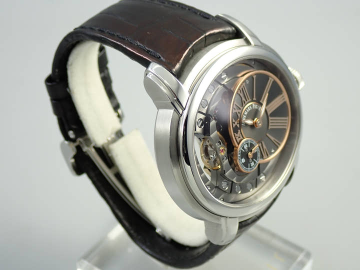 オーデマピゲ ミレネリー 4101 Ref.15350ST.OO.D002CR.01 ステンレススチール スケルトン文字盤