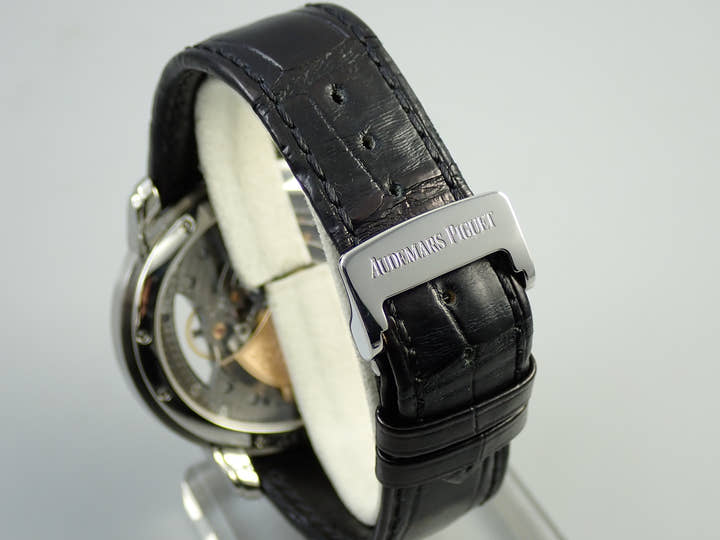 オーデマピゲ ミレネリー 4101 Ref.15350ST.OO.D002CR.01 ステンレススチール スケルトン文字盤