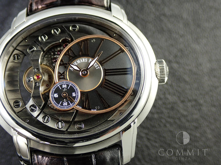 オーデマピゲ ミレネリー 4101 Ref.15350ST.OO.D002CR.01 ステンレススチール スケルトン文字盤