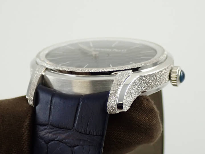 オーデマピゲ ミレネリー フロステッドゴールド フィロソフィーク Ref.77266BC.GG.A326CR.01 ホワイトゴールド ブルー文字盤