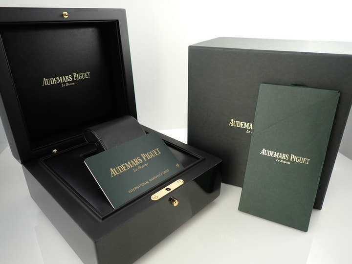 オーデマピゲ ミレネリー フロステッドゴールド フィロソフィーク Ref.77266BC.GG.A326CR.01 ホワイトゴールド ブルー文字盤