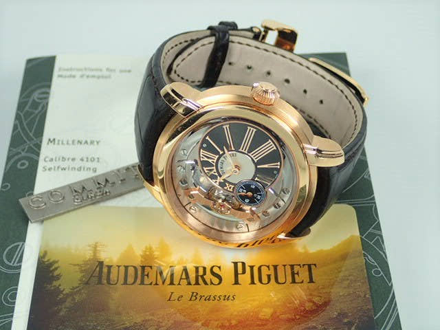 オーデマピゲ ミレネリー Ref.15350OR.OO.D093CR.01 チャコールグレー/シルバーカラー文字盤 中古 millenary