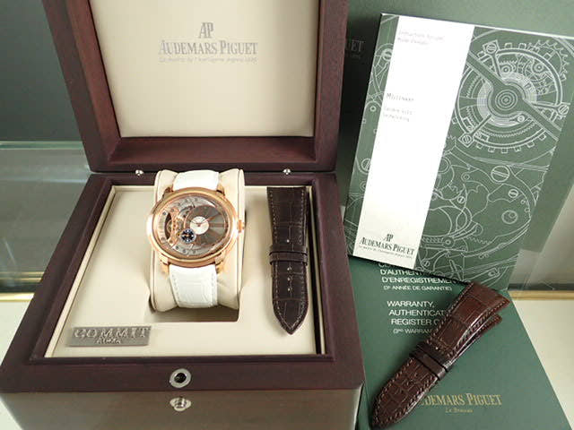 オーデマピゲ ミレネリー Ref.15350OR.OO.D093CR.01 チャコールグレー/シルバーカラー文字盤 中古 millennry-2