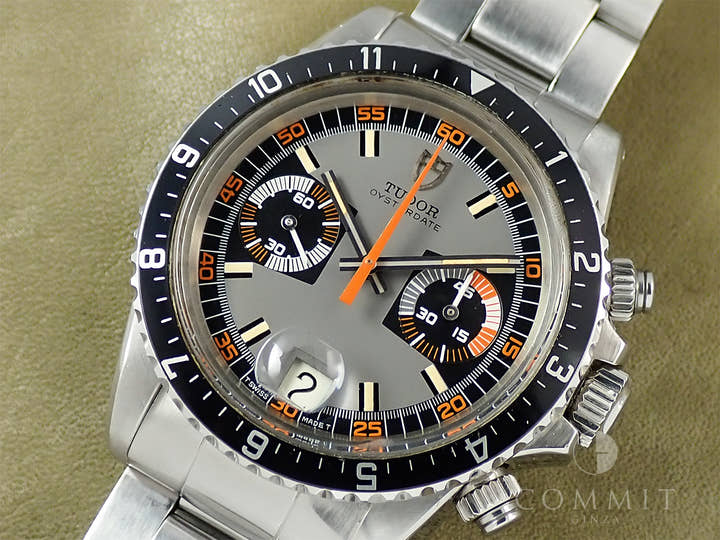 チューダー(チュードル) クロノグラフ モンテカルロ Ref.7169/0 グレー文字盤 中古 H0ZP7744