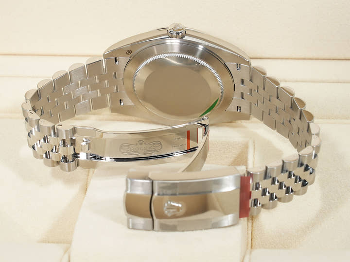Rolex Datejust 41 Ref. 126334 Stainless Steel/White Gold, Mint Green Dial, Jubilee Bracelet, Unworn, n4kjg3yk