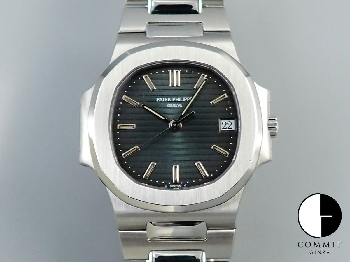 パテックフィリップ ノーチラス Ref.3800/1A-010 ステンレススチール ブルー文字盤