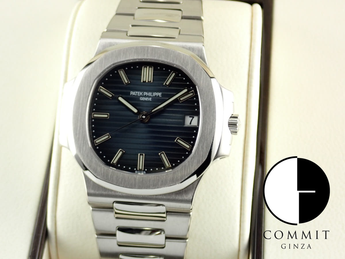 Patek Philippe Nautilus Ref.5800/1A-001 Dark Blue Dial Pre-owned nautilus-104
