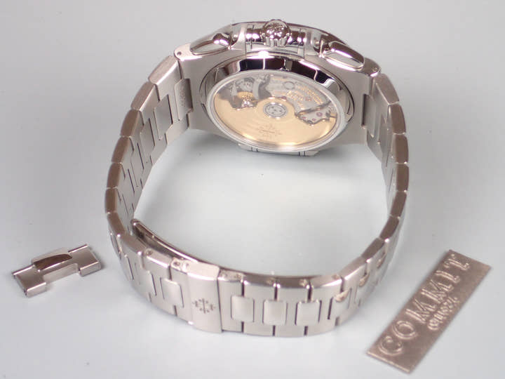 Patek Philippe Nautilus Ref.5980/1A Black and Blue Dial Used nautilus-14