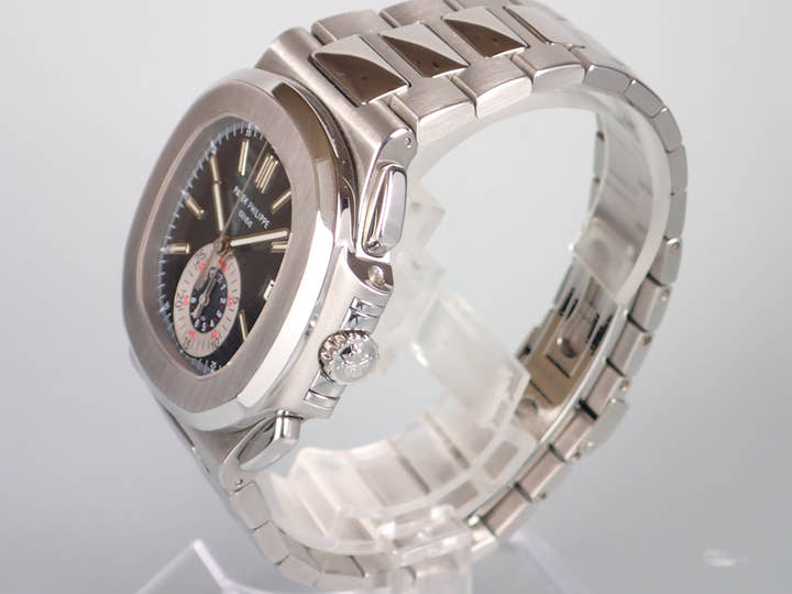 Patek Philippe Nautilus Ref.5980/1A Black and Blue Dial Used nautilus-14