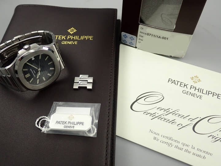 Patek Philippe Nautilus Ref. 5711/1A-001 Stainless Steel Blue Dial