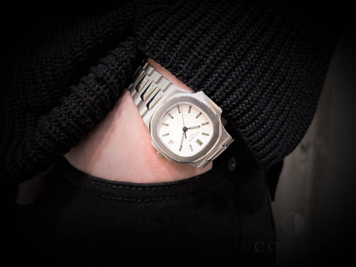 パテックフィリップ ノーチラス Ref.3800/1 ステンレススチール ホワイト文字盤