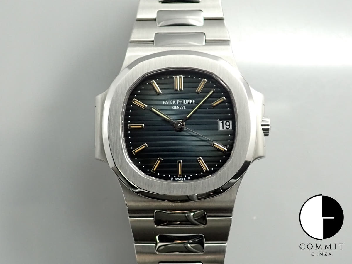 パテックフィリップ ノーチラス Ref.3800/1A-010 ステンレススチール ブルー文字盤
