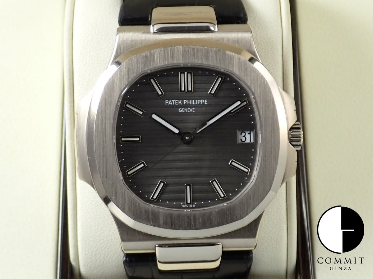 パテックフィリップ ノーチラス Ref.5711G-001 ホワイトゴールド グレー文字盤