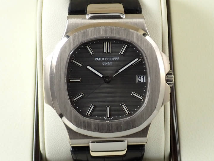 パテックフィリップ ノーチラス Ref.5711G-001 ホワイトゴールド グレー文字盤