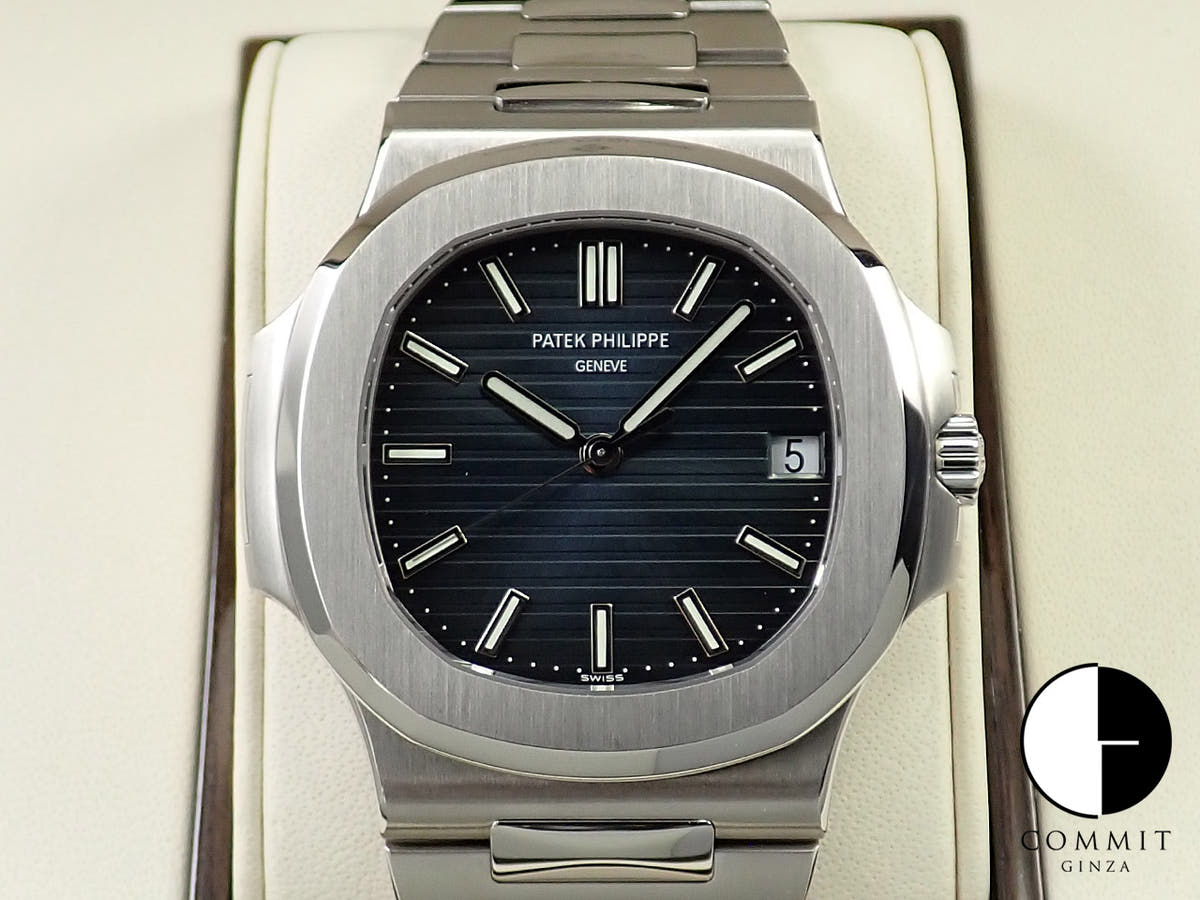 パテックフィリップ ノーチラス Ref.5711/1A-010 ステンレススチール ブルー文字盤