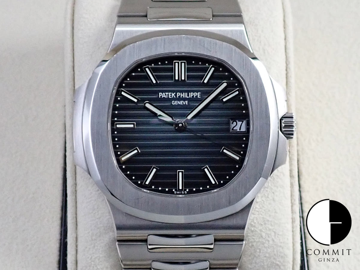 パテックフィリップ ノーチラス Ref.5711/1A-010 ステンレススチール ブルー文字盤