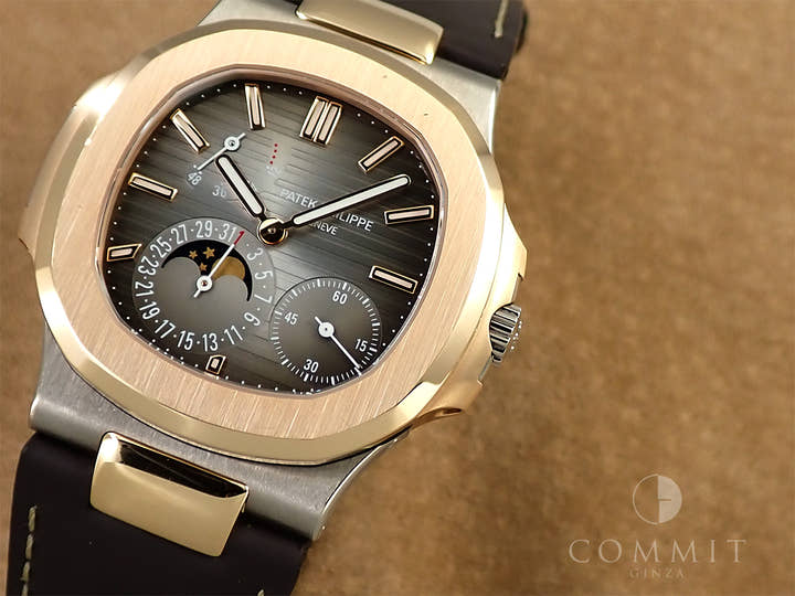 パテックフィリップ ノーチラス プチコンプリケーション Ref.5712GR-001 ホワイトゴールド/ローズゴールド グレー文字盤